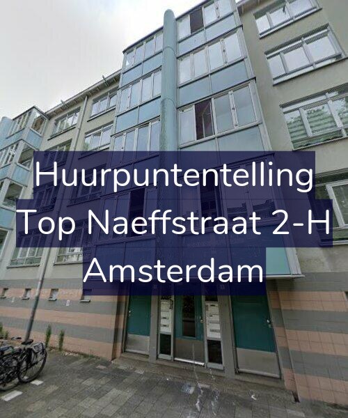 Foto gevel Huurpuntentelling voor Top Naeffstraat 2-H, Amsterdam