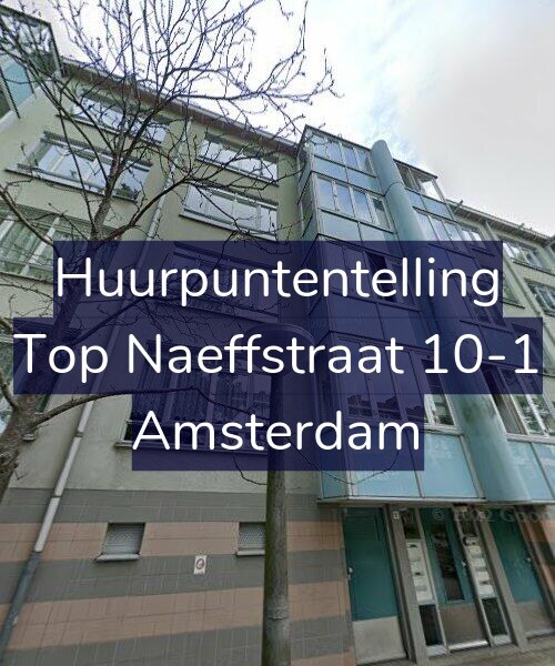 Foto gevel Huurpuntentelling voor Top Naeffstraat 10-1, Amsterdam