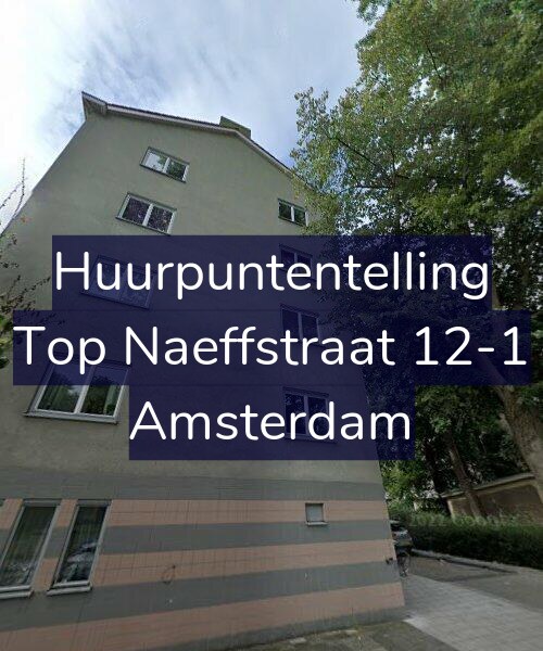 Foto gevel Huurpuntentelling voor Top Naeffstraat 12-1, Amsterdam