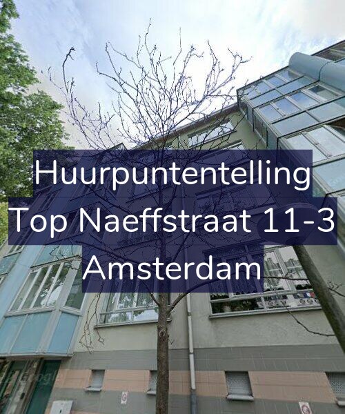 Foto gevel Huurpuntentelling voor Top Naeffstraat 11-3, Amsterdam