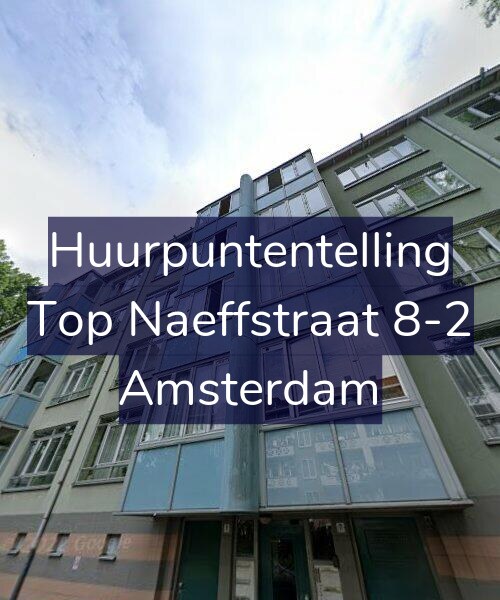 Foto gevel Huurpuntentelling voor Top Naeffstraat 8-2, Amsterdam