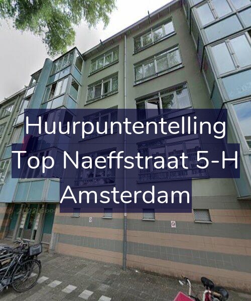Foto gevel Huurpuntentelling voor Top Naeffstraat 5-H, Amsterdam