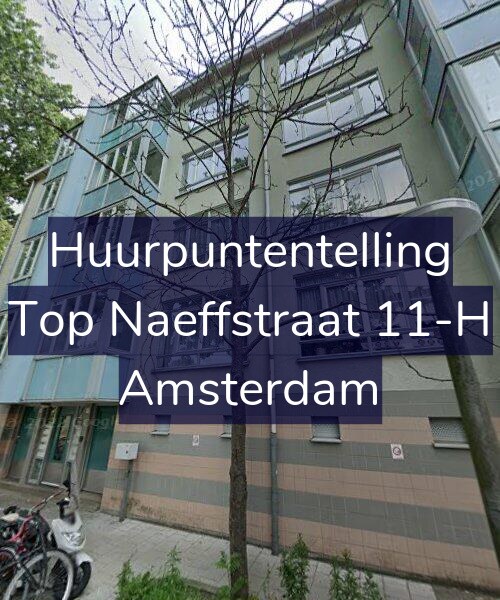 Foto gevel Huurpuntentelling voor Top Naeffstraat 11-H, Amsterdam