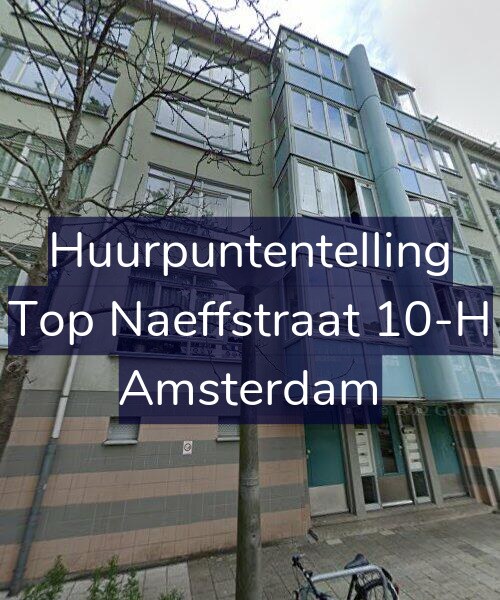 Foto gevel Huurpuntentelling voor Top Naeffstraat 10-H, Amsterdam