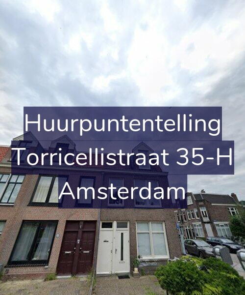 Foto gevel Huurpuntentelling voor Torricellistraat 35-H, Amsterdam