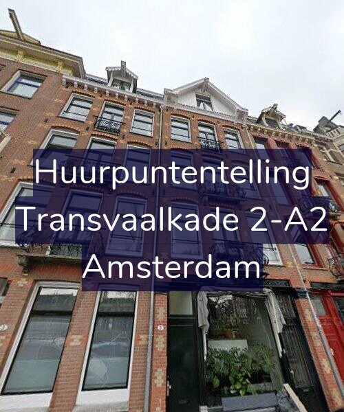 Foto gevel Huurpuntentelling voor Transvaalkade 2-A2, Amsterdam