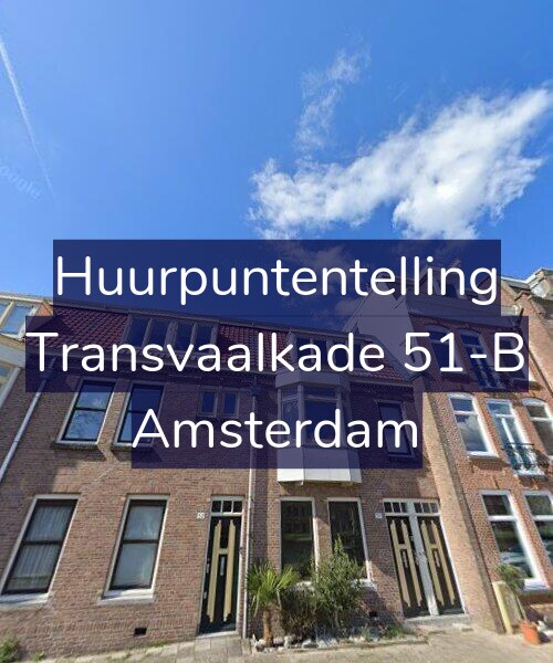Foto gevel Huurpuntentelling voor Transvaalkade 51-B, Amsterdam
