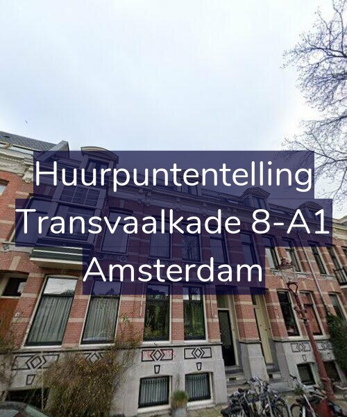 Foto gevel Huurpuntentelling voor Transvaalkade 8-A1, Amsterdam