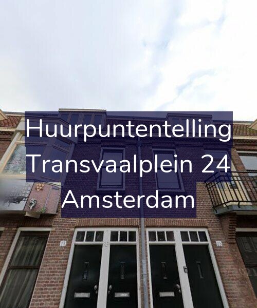 Foto gevel Huurpuntentelling voor Transvaalplein 24, Amsterdam