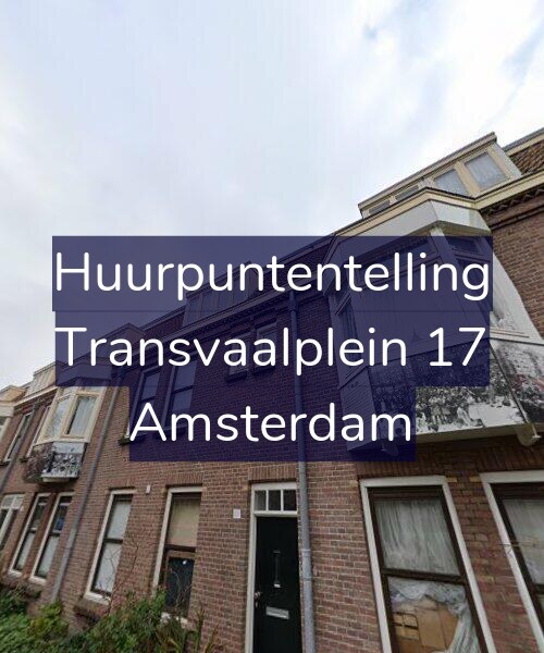 Foto gevel Huurpuntentelling voor Transvaalplein 17, Amsterdam