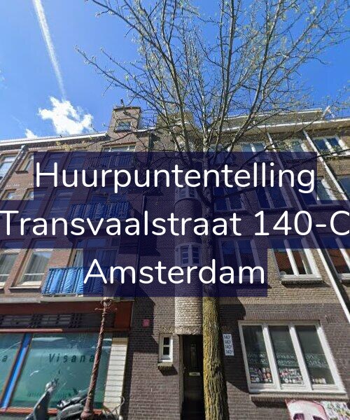 Foto gevel Huurpuntentelling voor Transvaalstraat 140-C, Amsterdam