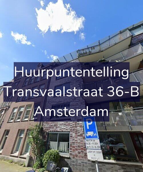 Foto gevel Huurpuntentelling voor Transvaalstraat 36-B, Amsterdam