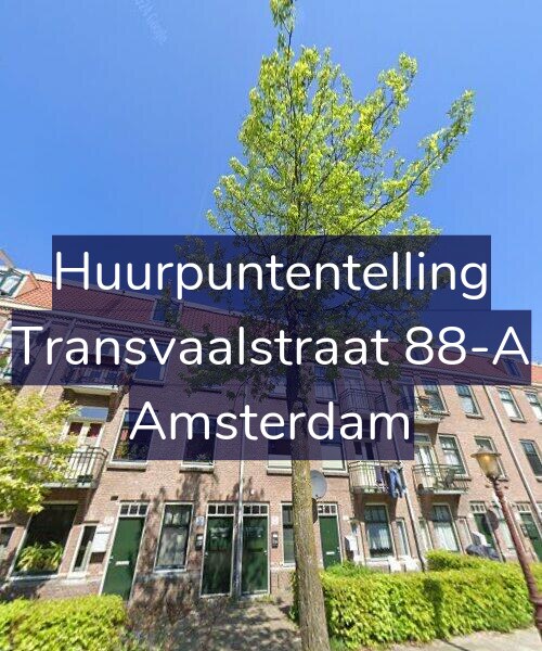 Foto gevel Huurpuntentelling voor Transvaalstraat 88-A, Amsterdam
