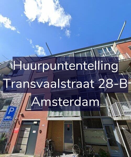 Foto gevel Huurpuntentelling voor Transvaalstraat 28-B, Amsterdam