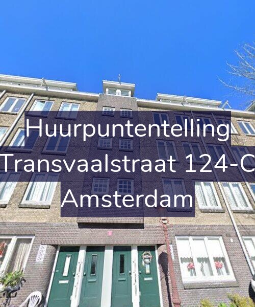 Foto gevel Huurpuntentelling voor Transvaalstraat 124-C, Amsterdam