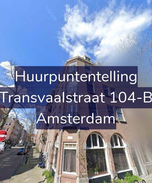 Foto gevel Huurpuntentelling voor Transvaalstraat 104-B, Amsterdam