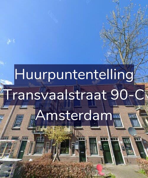 Foto gevel Huurpuntentelling voor Transvaalstraat 90-C, Amsterdam