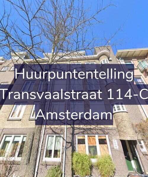 Foto gevel Huurpuntentelling voor Transvaalstraat 114-C, Amsterdam