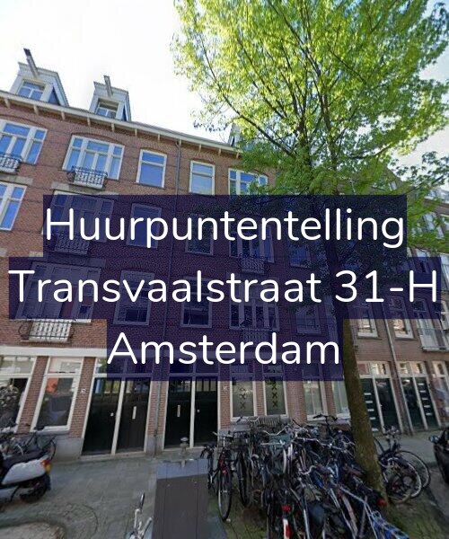 Foto gevel Huurpuntentelling voor Transvaalstraat 31-H, Amsterdam