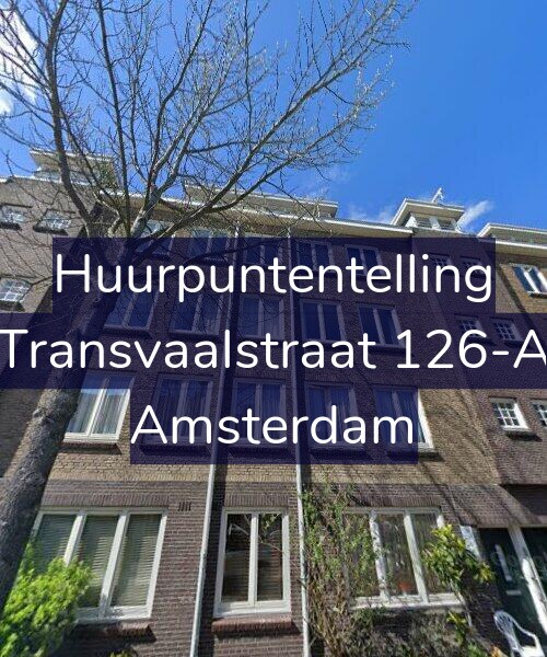 Foto gevel Huurpuntentelling voor Transvaalstraat 126-A, Amsterdam