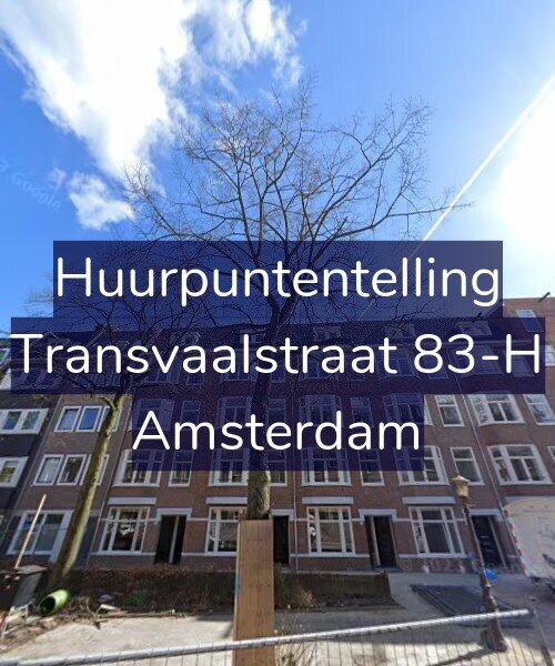 Foto gevel Huurpuntentelling voor Transvaalstraat 83-H, Amsterdam