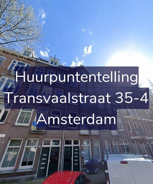Foto gevel Huurpuntentelling voor Transvaalstraat 35-4, Amsterdam