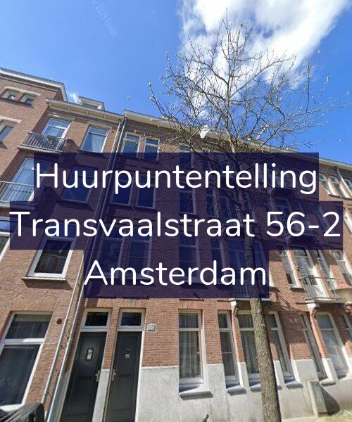 Foto gevel Huurpuntentelling voor Transvaalstraat 56-2, Amsterdam