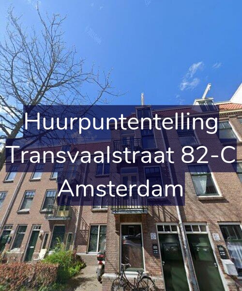 Foto gevel Huurpuntentelling voor Transvaalstraat 82-C, Amsterdam