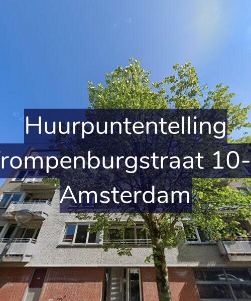 Foto gevel Huurpuntentelling voor Trompenburgstraat 10-2, Amsterdam