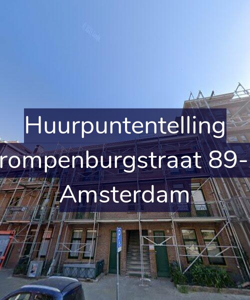 Foto gevel Huurpuntentelling voor Trompenburgstraat 89-A, Amsterdam