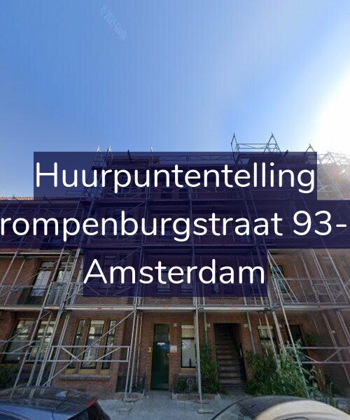 Foto gevel Huurpuntentelling voor Trompenburgstraat 93-C, Amsterdam