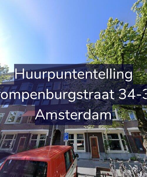 Foto gevel Huurpuntentelling voor Trompenburgstraat 34-3R, Amsterdam