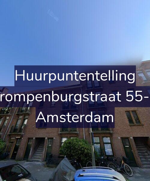 Foto gevel Huurpuntentelling voor Trompenburgstraat 55-C, Amsterdam