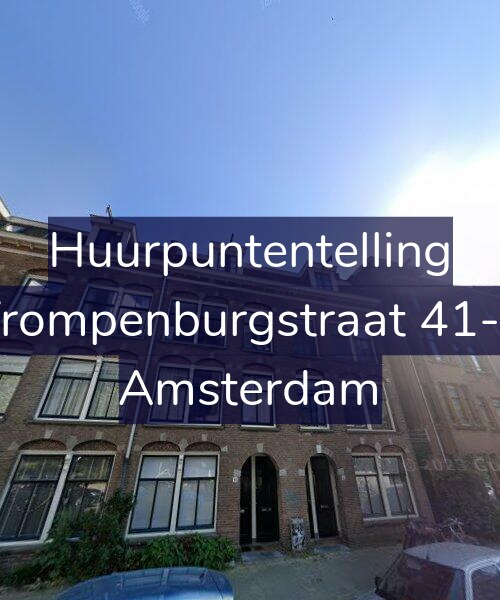 Foto gevel Huurpuntentelling voor Trompenburgstraat 41-2, Amsterdam