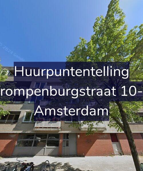 Foto gevel Huurpuntentelling voor Trompenburgstraat 10-7, Amsterdam