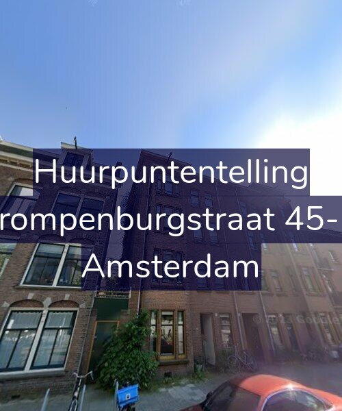 Foto gevel Huurpuntentelling voor Trompenburgstraat 45-D, Amsterdam