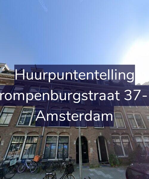 Foto gevel Huurpuntentelling voor Trompenburgstraat 37-H, Amsterdam
