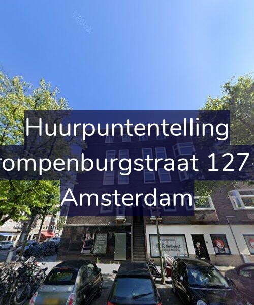 Foto gevel Huurpuntentelling voor Trompenburgstraat 127-1, Amsterdam