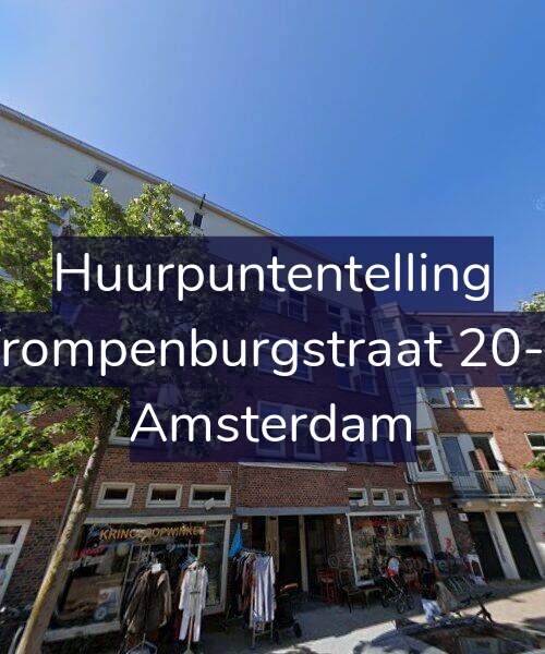 Foto gevel Huurpuntentelling voor Trompenburgstraat 20-2, Amsterdam