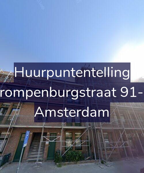 Foto gevel Huurpuntentelling voor Trompenburgstraat 91-C, Amsterdam