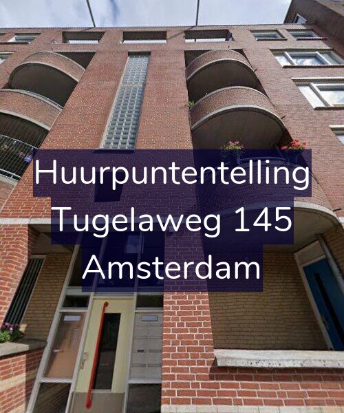 Foto gevel Huurpuntentelling voor Tugelaweg 145, Amsterdam