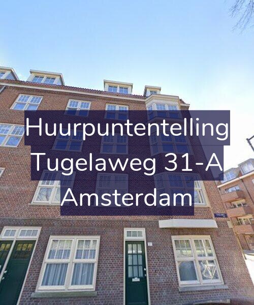 Foto gevel Huurpuntentelling voor Tugelaweg 31-A, Amsterdam