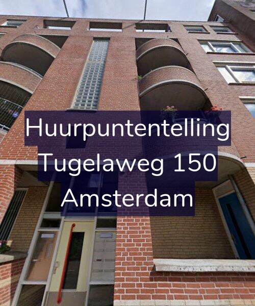 Foto gevel Huurpuntentelling voor Tugelaweg 150, Amsterdam