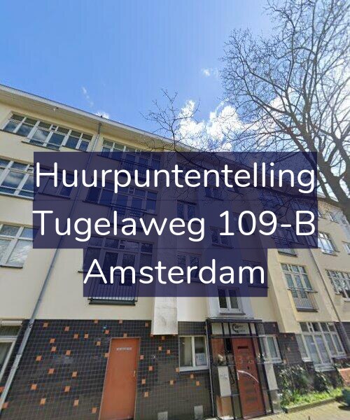 Foto gevel Huurpuntentelling voor Tugelaweg 109-B, Amsterdam