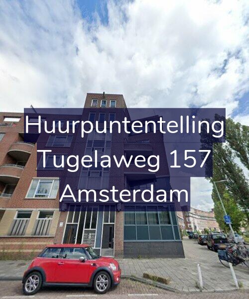 Foto gevel Huurpuntentelling voor Tugelaweg 157, Amsterdam