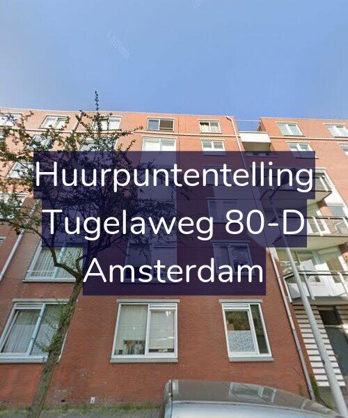 Foto gevel Huurpuntentelling voor Tugelaweg 80-D, Amsterdam