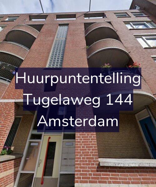 Foto gevel Huurpuntentelling voor Tugelaweg 144, Amsterdam