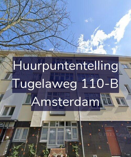 Foto gevel Huurpuntentelling voor Tugelaweg 110-B, Amsterdam