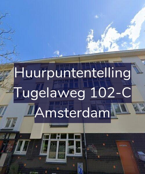 Foto gevel Huurpuntentelling voor Tugelaweg 102-C, Amsterdam