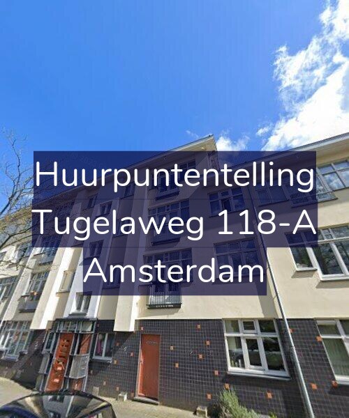 Foto gevel Huurpuntentelling voor Tugelaweg 118-A, Amsterdam